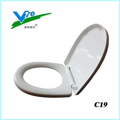 清远市域图建材制品 C19PP塑料静音慢落坐厕盖板之选