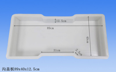 品类丰富，品质卓越 嘉兴丽臣塑业89×40×12.5cm缺口沟盖板塑料模具详解